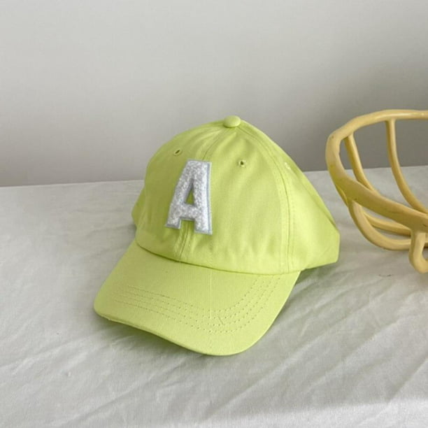 Top Fashion Hat Boys Child Letter Sun Baseball Cap Summer Adjustable Hip Hop Children Hats Caps 
